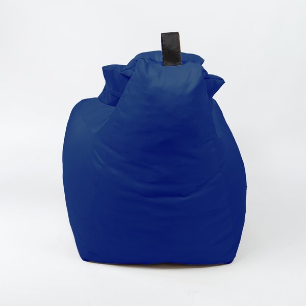 Fotoliu puf, Pufrelax Miraggio, perna inclusa, material impermeabil - Blue Royal