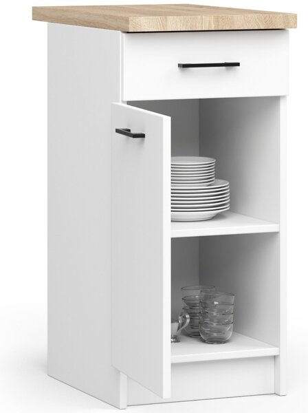 Dulap inferior de bucătărie Ozara S50 SZ1 (alb). Promo -14%. 1069450