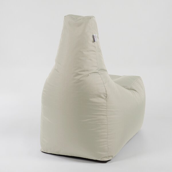 Fotoliu puf, Sunlounger EVO XL, umplutura de burete Memory Mix, material impermeabil - Crem
