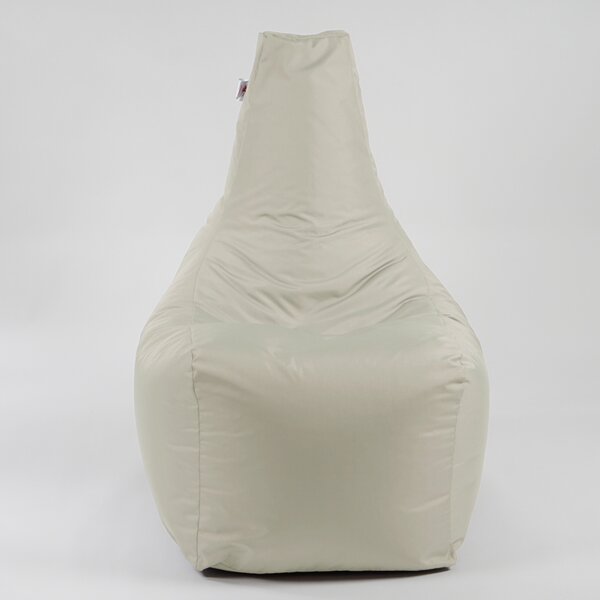 Fotoliu puf, Sunlounger EVO XL, umplutura de burete Memory Mix, material impermeabil - Crem