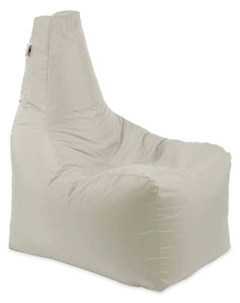 Fotoliu puf, Sunlounger EVO XL, umplutura de burete Memory Mix, material impermeabil - Crem