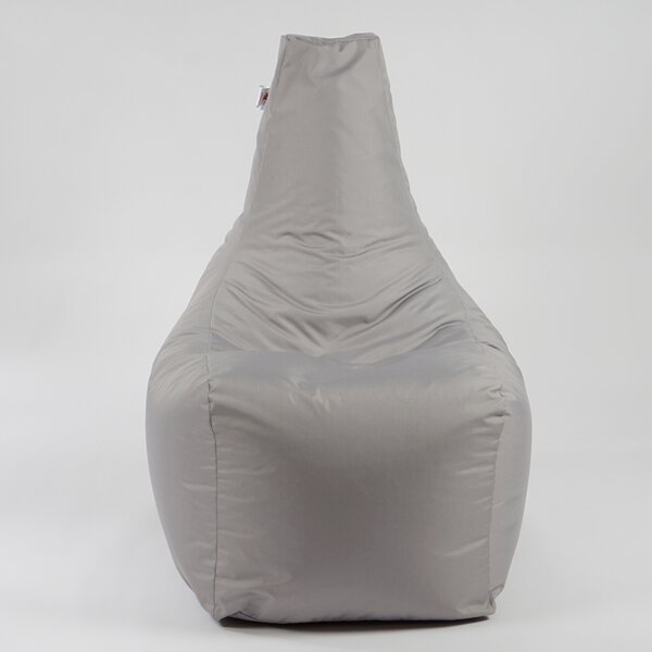 Fotoliu puf, Sunlounger EVO XL, umplutura de burete Memory Mix, material impermeabil - Gri deschis