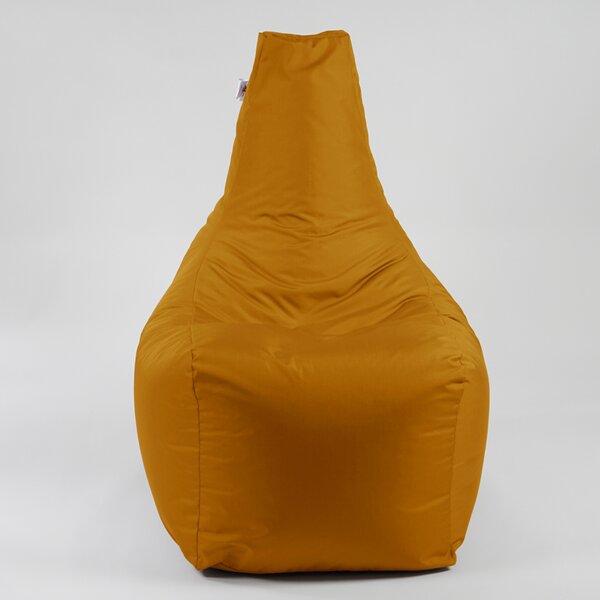 Fotoliu puf, Sunlounger EVO XL, umplutura de burete Memory Mix, material impermeabil - Portocaliu