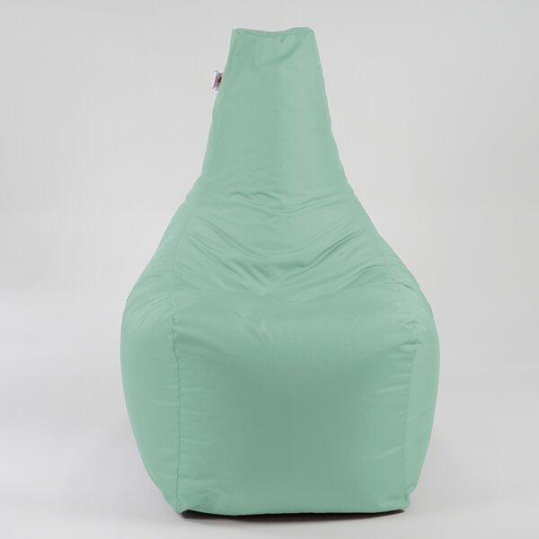 Fotoliu puf, Sunlounger EVO XL, umplutura de burete Memory Mix, material impermeabil - Verde menta