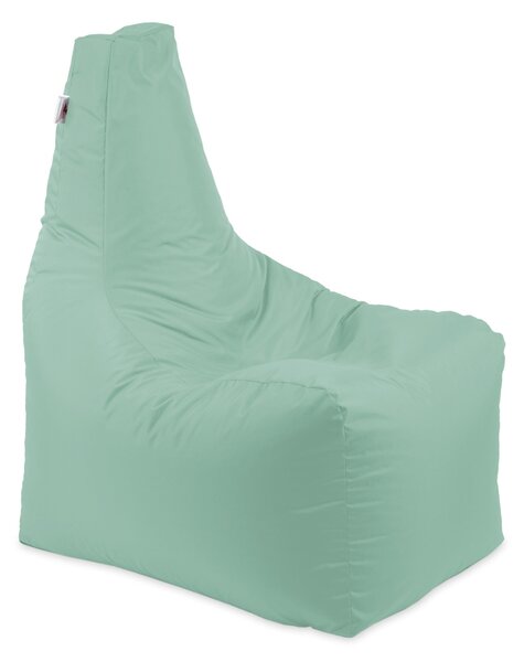 Fotoliu puf, Sunlounger EVO XL, umplutura de burete Memory Mix, material impermeabil - Verde menta