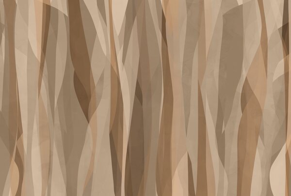 Fototapet Tonuri naturale în forme dinamice, Fototapet abstracte, Fototapet populare, t00164 - Tapeko.ro