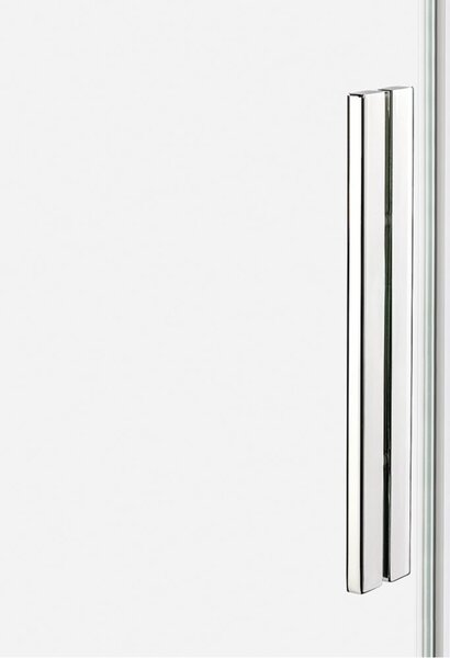 New Trendy Smart cabină de duș 110x90 cm dreptunghiular crom luciu/sticlă transparentă EXK-4026