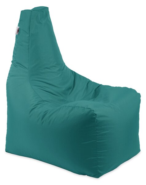 Fotoliu puf, Sunlounger EVO XL, umplutura de burete Memory Mix, material impermeabil - Turcoaz