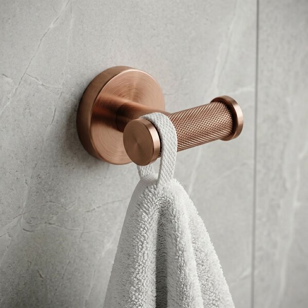 Cuier dublu 6612 Modern Copper Brush