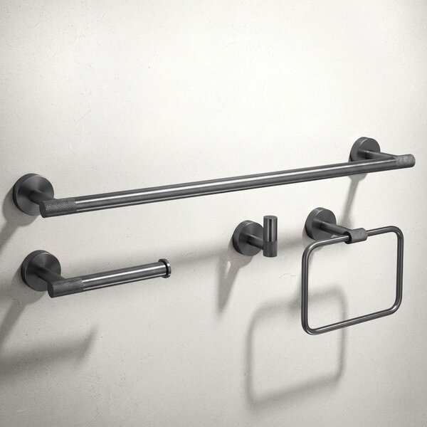Set accesorii pentru baie GRID Titan 4 piese