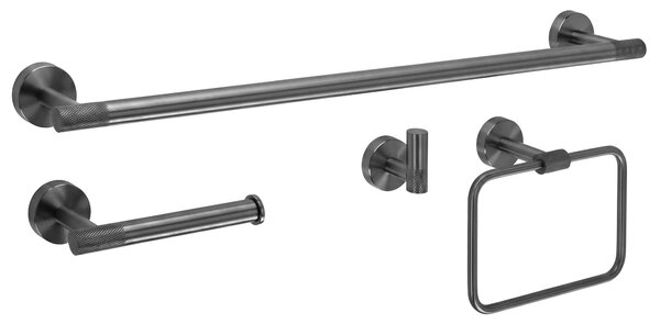 Set accesorii pentru baie GRID Titan 4 piese