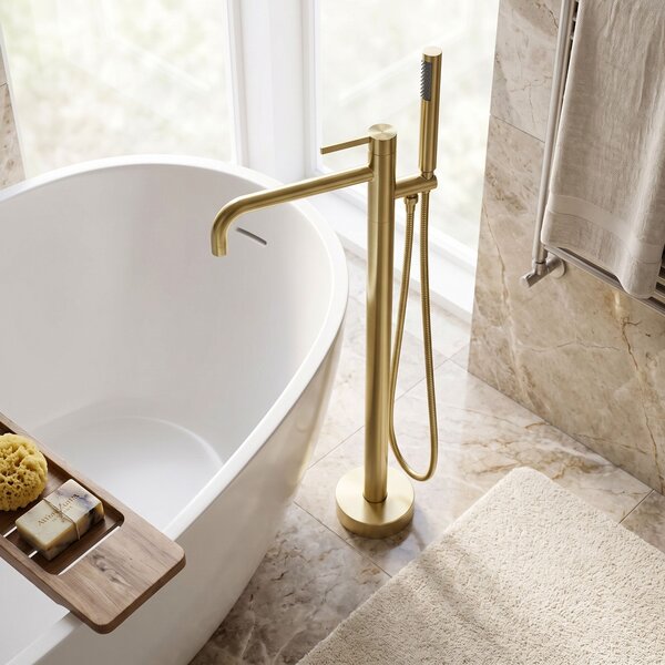 Baterie de podea Rea Foster Brush Gold