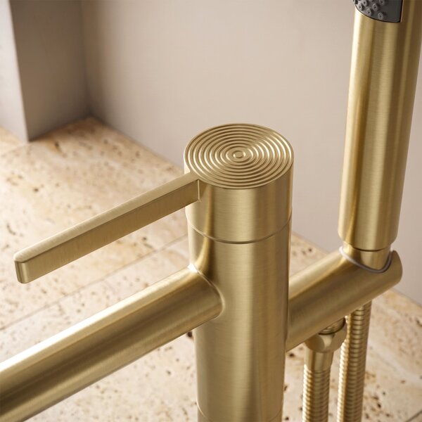 Baterie de podea Rea Foster Brush Gold