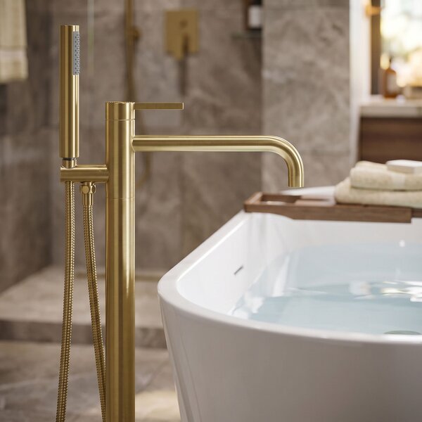 Baterie de podea Rea Foster Brush Gold