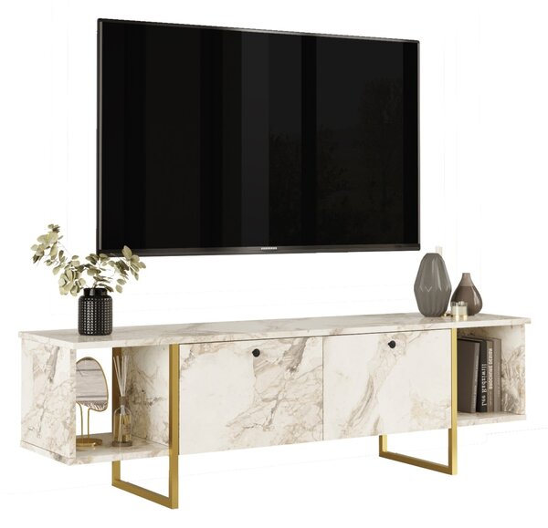 Comoda TV VG30 Alb 160x47.6x40 cm