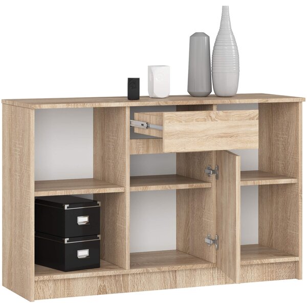 Masă PC de colț Bahadur (stejar sonoma). Promo -20%. 1117053