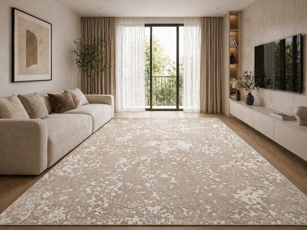 Covor Sufragerie Dormitor, Model Itea 42003 102, Bej 120x200