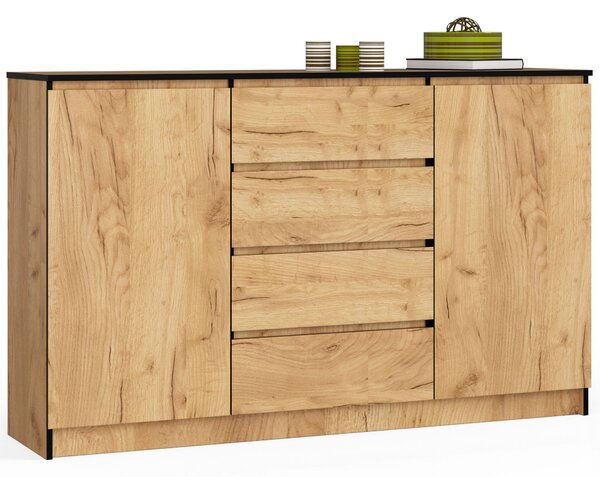Comodă Kurtinaitis 2D 4SZ (stejar craft). Promo -19%. 1117190