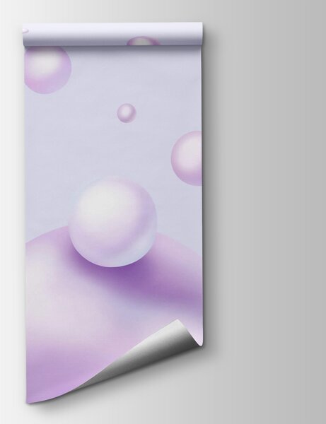Fototapet Grup de bule violet, Fototapet abstracte, Fototapet populare, t00273 - Tapeko.ro
