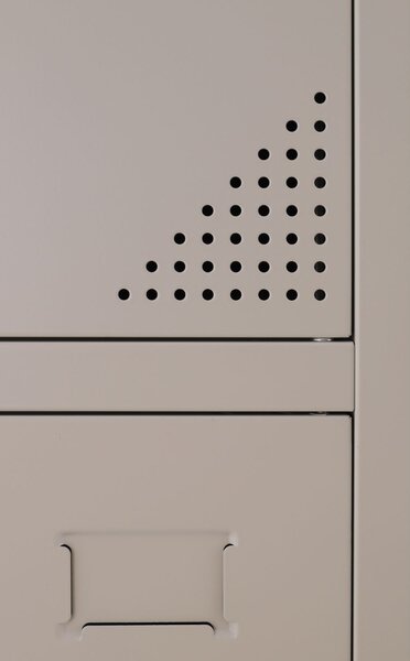 Dulap metalic îngust Turyn Grey