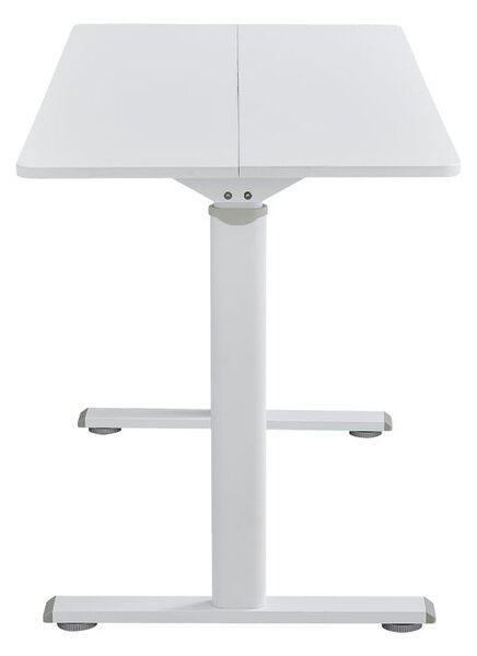 Birou reglabil pe inaltime Karla alb 120x60x72/115cm