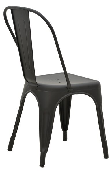 Scaun de grădină Utopia Negru 44x44x85 cm