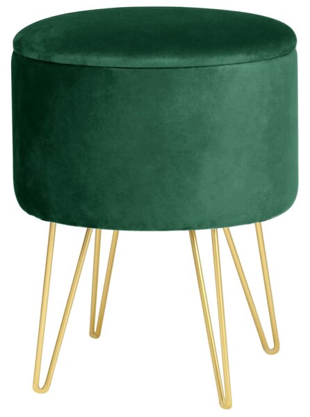 Taburete Lareina (Verde închis). Promo -19%. 1069494