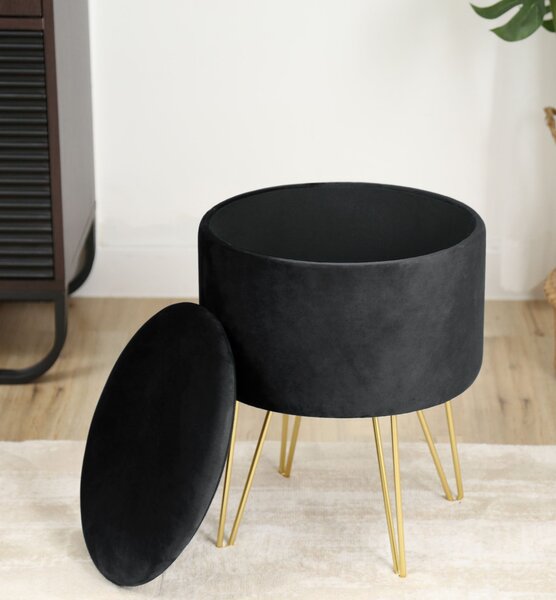 Taburete Lareina (Negru). Promo -13%. 1069486
