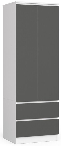 Dulap de haine Surgimiento (alb + grafit). Promo -21%. 1117370