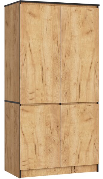 Dulap de haine Sinfin (stejar craft). Promo -21%. 1117420