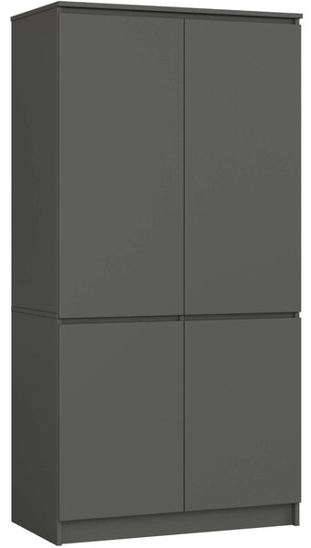 Dulap de haine Sinfin (grafit). Promo -21%. 1117421