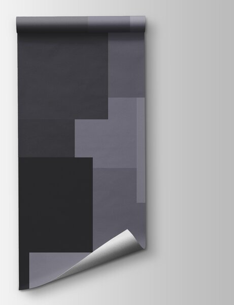 Fototapet Pătrate gri într-o grămadă, Fototapet abstracte, Fototapet populare, t00378 - Tapeko.ro