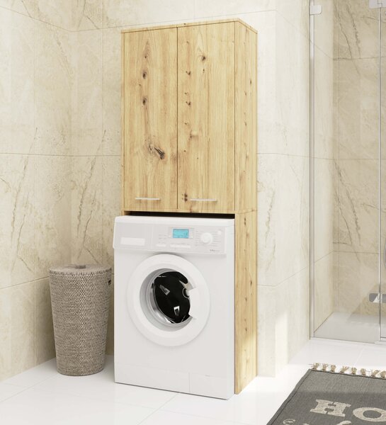Dulap deasupra mașinii de spălat Fulgor 180 (stejar craft). Promo -22%. 1117550
