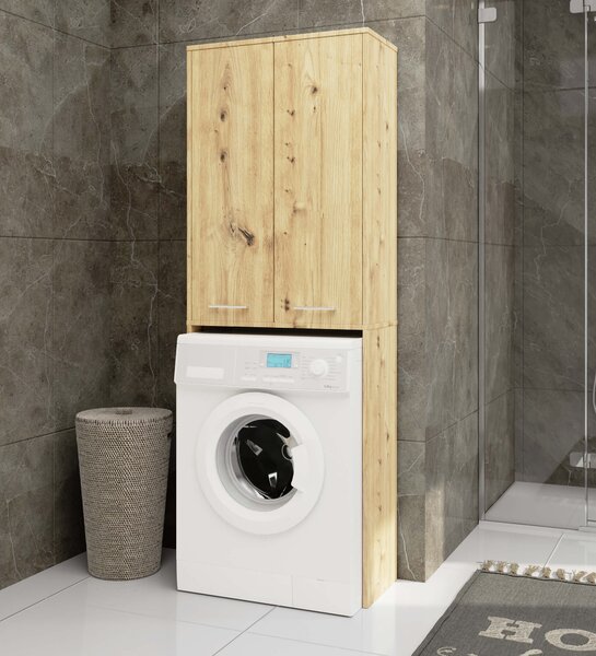 Dulap deasupra mașinii de spălat Fulgor 180 (stejar craft). Promo -22%. 1117550