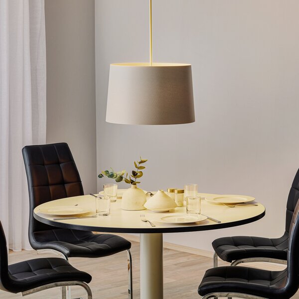 Foscarini Twiggy grande lampă suspendată, alb, reglabil, Alb, Camera de zi / sufragerie, Plastic, Design