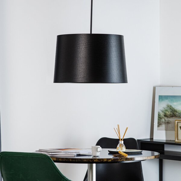 Foscarini Twiggy grande lampă suspendată, negru, reglabil, Negru, Camera de zi / sufragerie, Plastic, Design