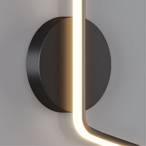 APLICĂ DE PERETE LED LHJ061-W BLACK