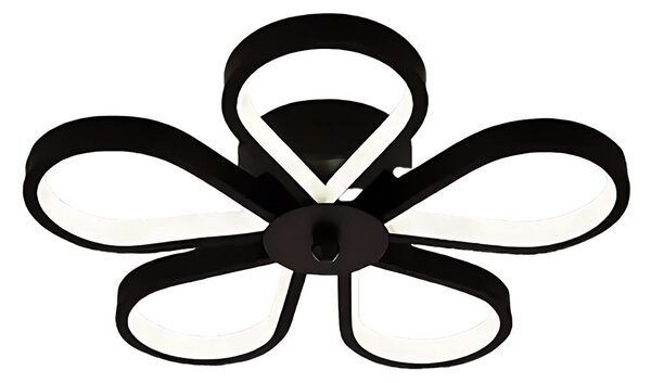 Lampă de tavan LHJ075-C BLACK/WHITE LED