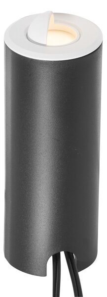 Set de 5 spoturi încastrate moderne albe, inclusiv LED IP67 - Linsey
