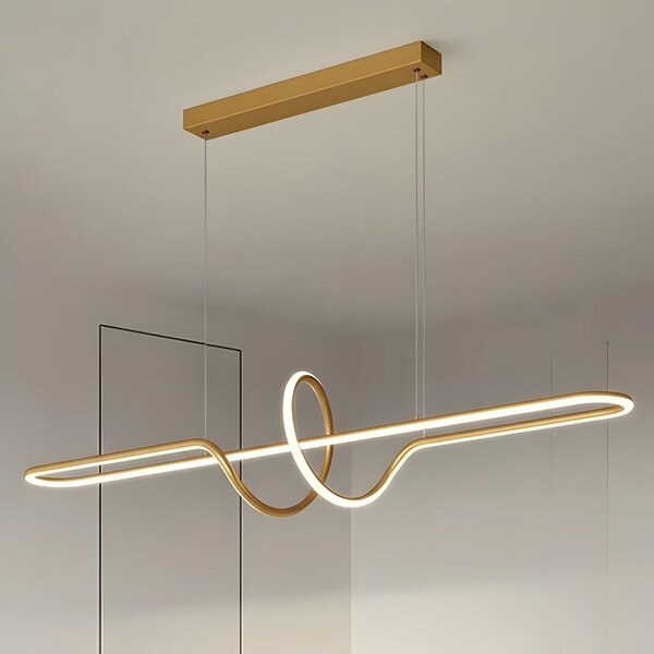Lampa LED LHJ038-CP BRUSH GOLD