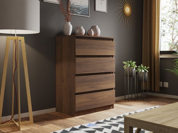 Comodă Comfivo Structor I, Nuc, PAL laminat, 100x70x40cm, 29 kg