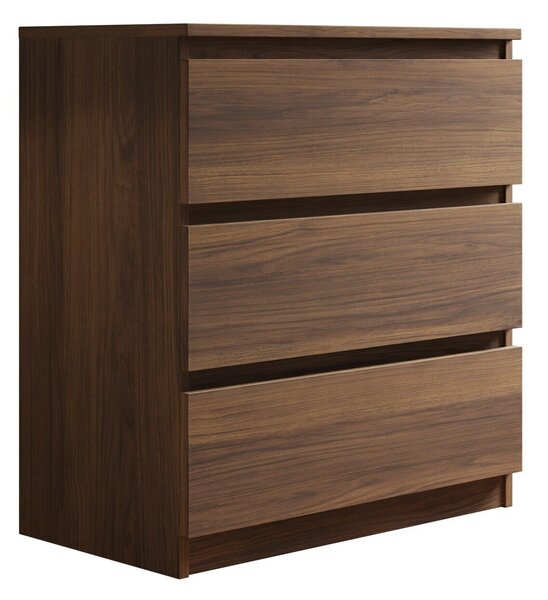 Comodă Comfivo Structor, Nuc, PAL laminat, 77x70x40cm, 23 kg