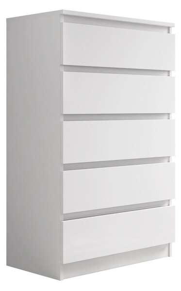 Comodă Comfivo Structor IV, Alb, PAL laminat, 112x70x40cm, 30 kg