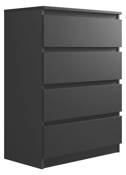 Comodă Comfivo Structor I, Negru, PAL laminat, 100x70x40cm, 29 kg