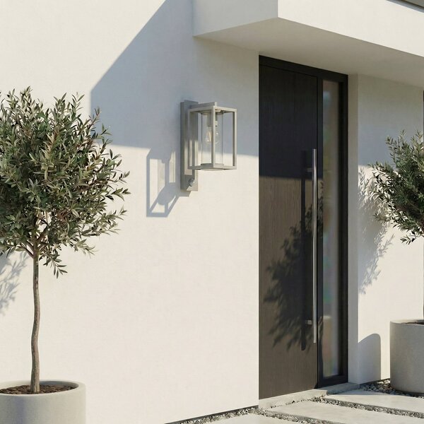 Lămpi de exterior Lucande, Ferda, reglabil, Gri, Terasă, Aluminiu, Modern