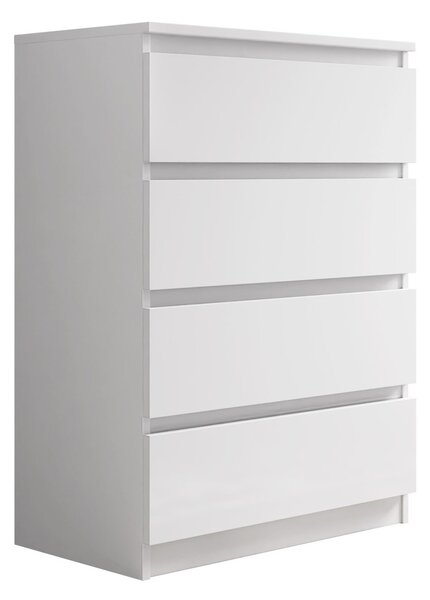 Comodă Comfivo Structor I, Alb, PAL laminat, 100x70x40cm, 29 kg