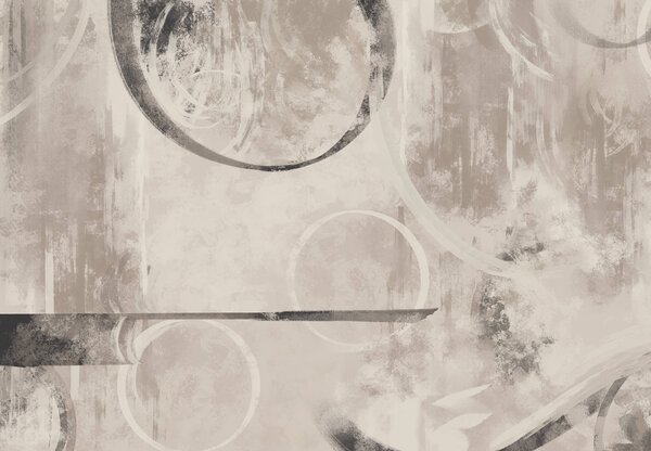 Fototapet Modele abstracte în tonuri neutre, Fototapet abstracte, Fototapet populare, t00471 - Tapeko.ro