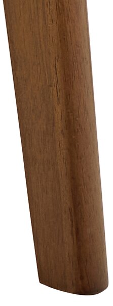 MAZZONI EXPORT ROXY Nucă Naturală - MASĂ ROTUNDĂ DE LEMN PENTRU BUCĂTĂRIE/SUFRAGERIE RETRO