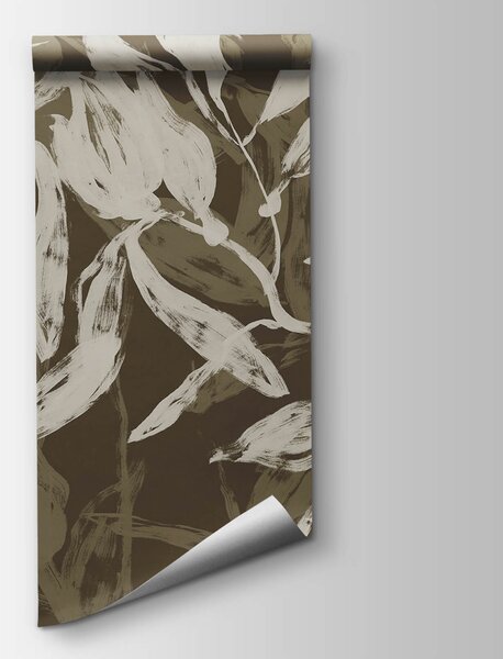 Fototapet Design cu motive botanice inspirate din natură, Fototapet abstracte, Fototapet populare, t00515v1 - Tapeko.ro