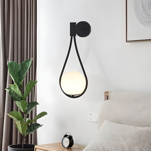 Lampa de perete G093-1W Black White